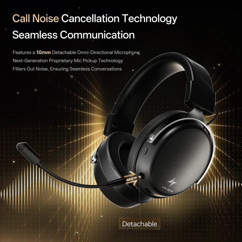 Casque Gaming ATK N9 Pro 4 Modes 2.4GHz 10ms Surround – CLEVI Paris