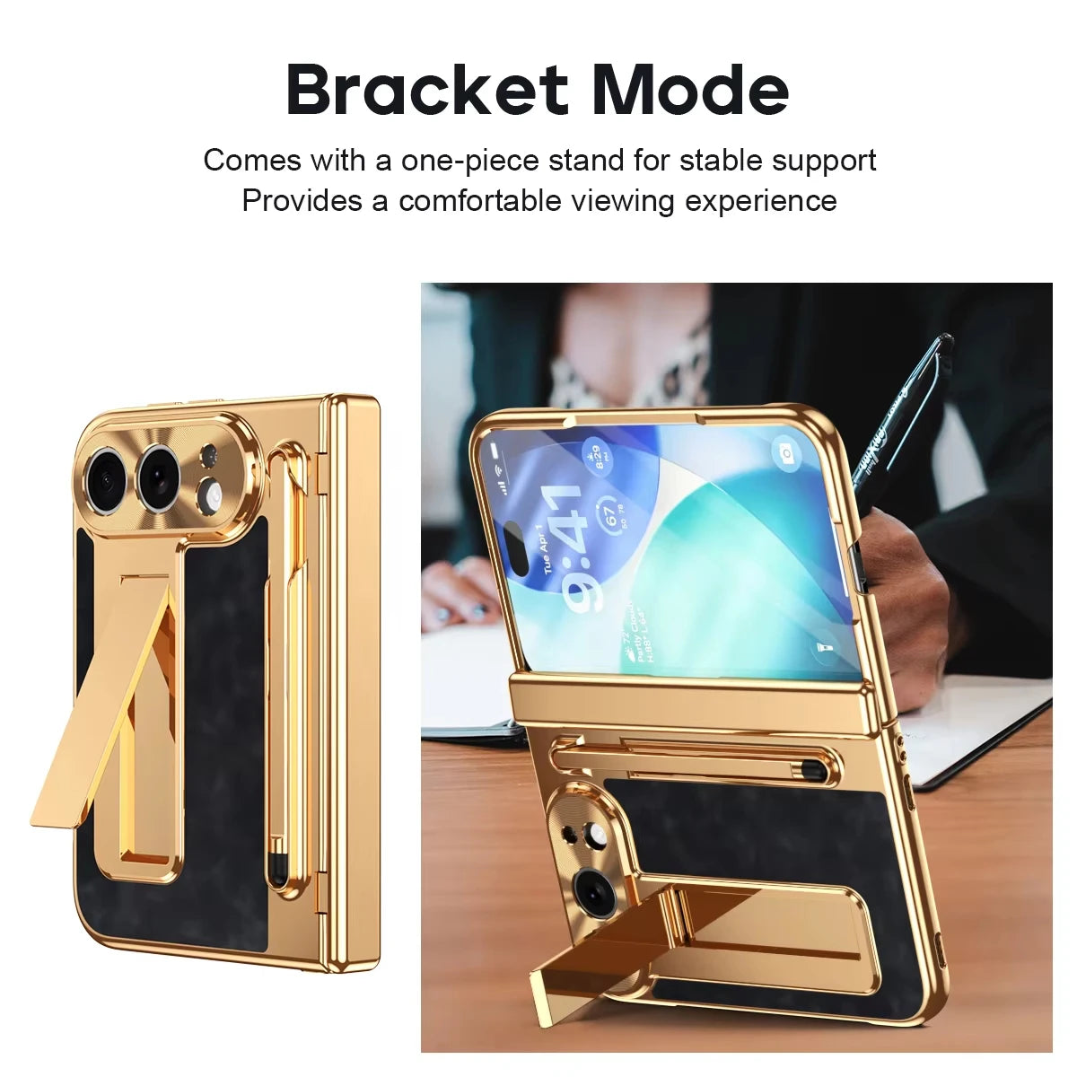 Coque iPhone Duo avec support et stylet – CLEVI Paris