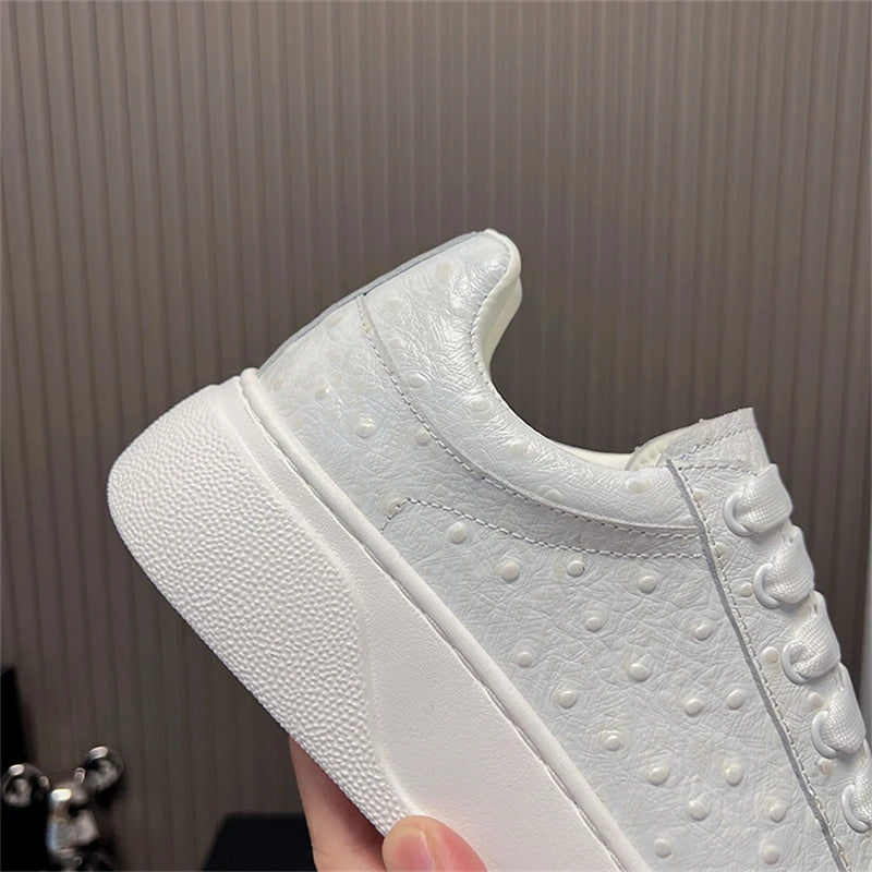 Sneakers homme à semelle épaisse – CLEVI Paris