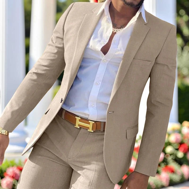 Costume Homme 2 Pièces Élégant – CLEVI Paris