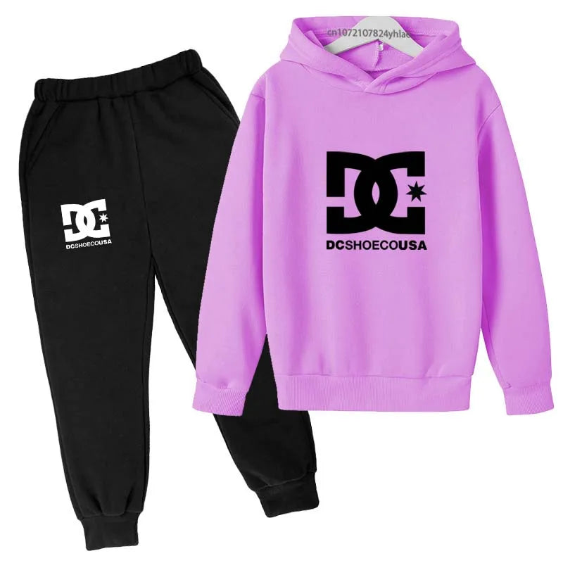 Ensemble enfant sweat à capuche et pantalon – CLEVI Paris