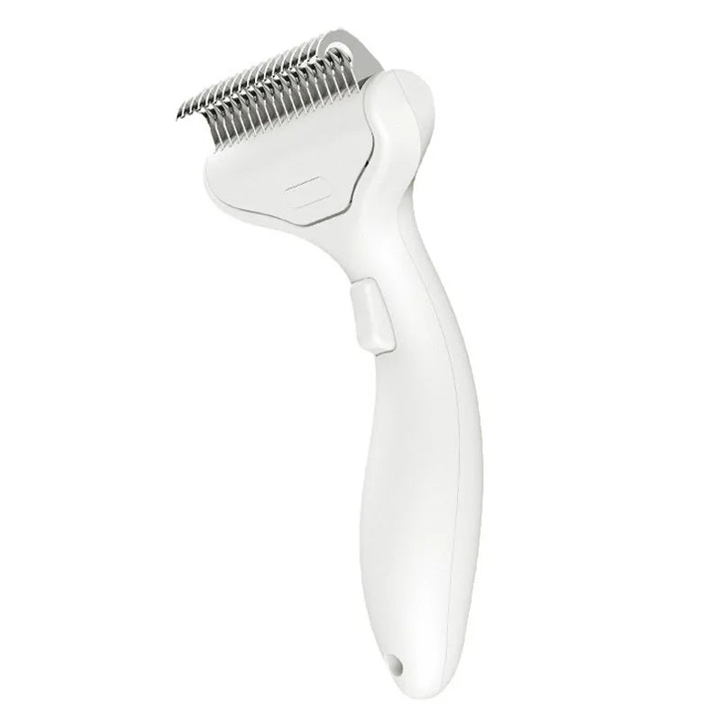 Brosse démêlante chien et chat anti-poils morts – CLEVI Paris