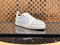 Sneakers Basses Patchwork Rivets Bout Rond Homme – CLEVI Paris