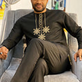 Costume Africain Homme 2 Pièces Kaftan – CLEVI Paris