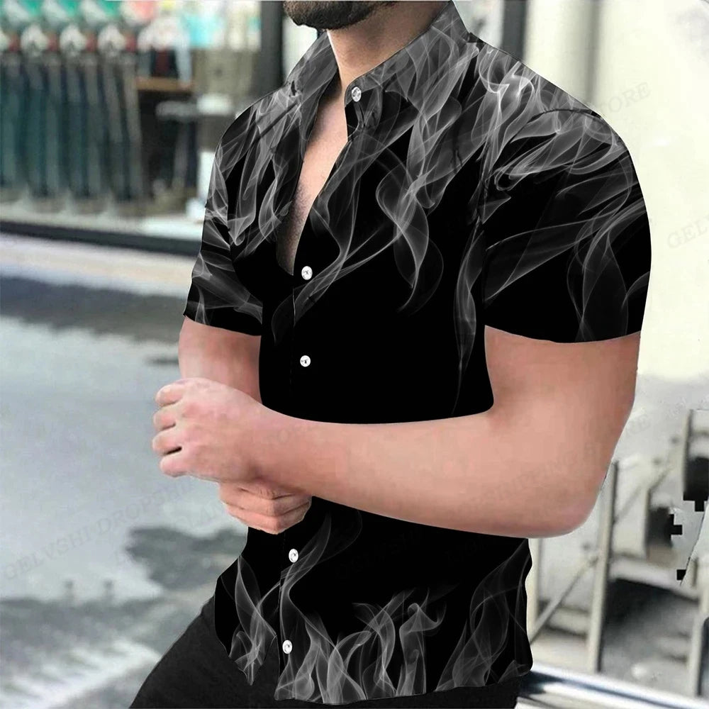 Chemise Hawaïenne Baroque Homme – CLEVI Paris