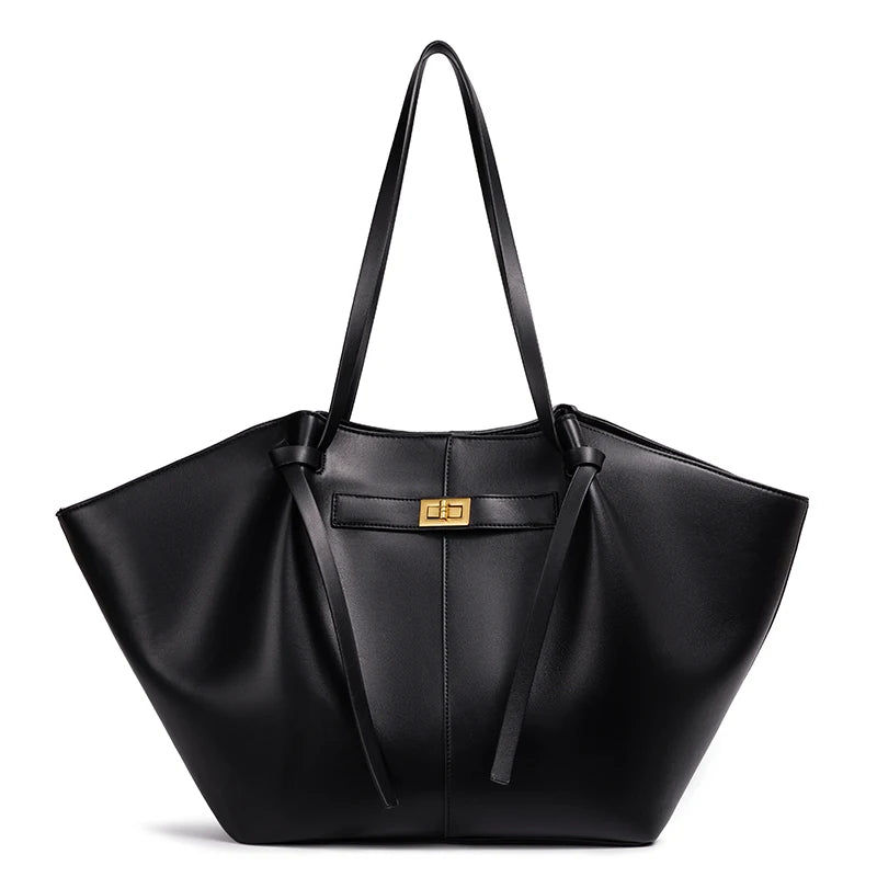 Sac Cabas Femme Cuir PU Forme Chauve-Souris Grande Taille – CLEVI Paris