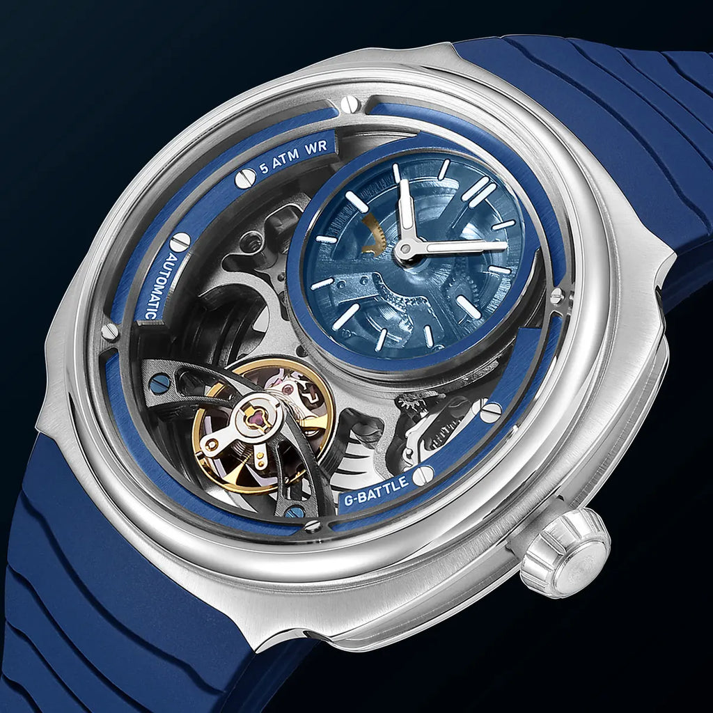 Montre mécanique squelette MEGIR 2259 – CLEVI Paris