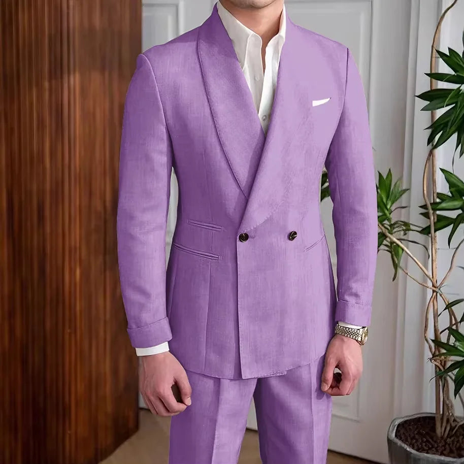 Costume Homme Seersucker Léger – CLEVI Paris