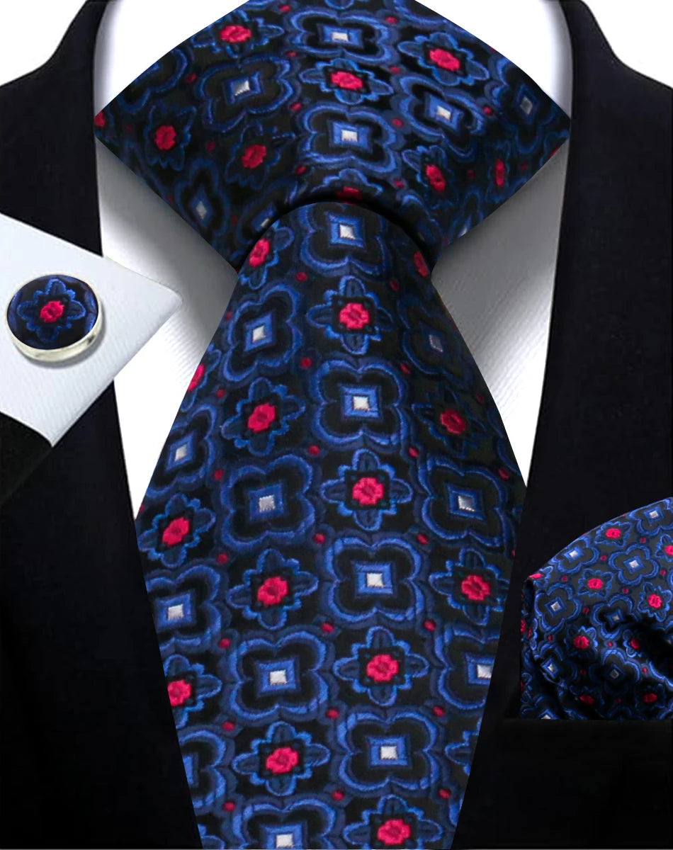 Cravate Paisley Homme et Pochette – CLEVI Paris
