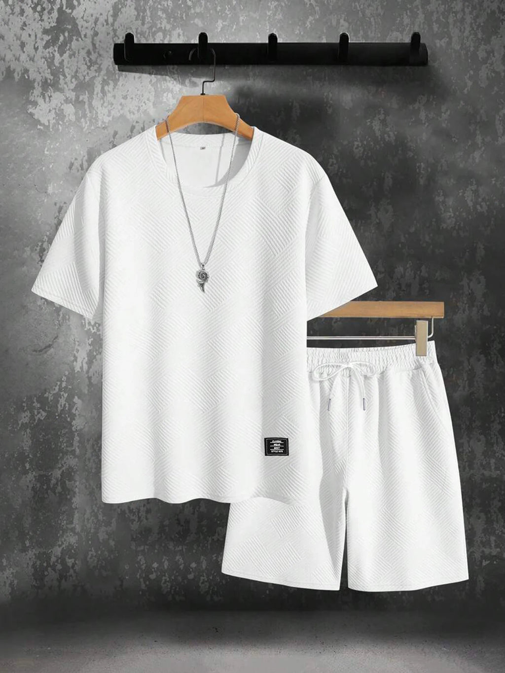 Ensemble homme t-shirt et short décontracté – CLEVI Paris
