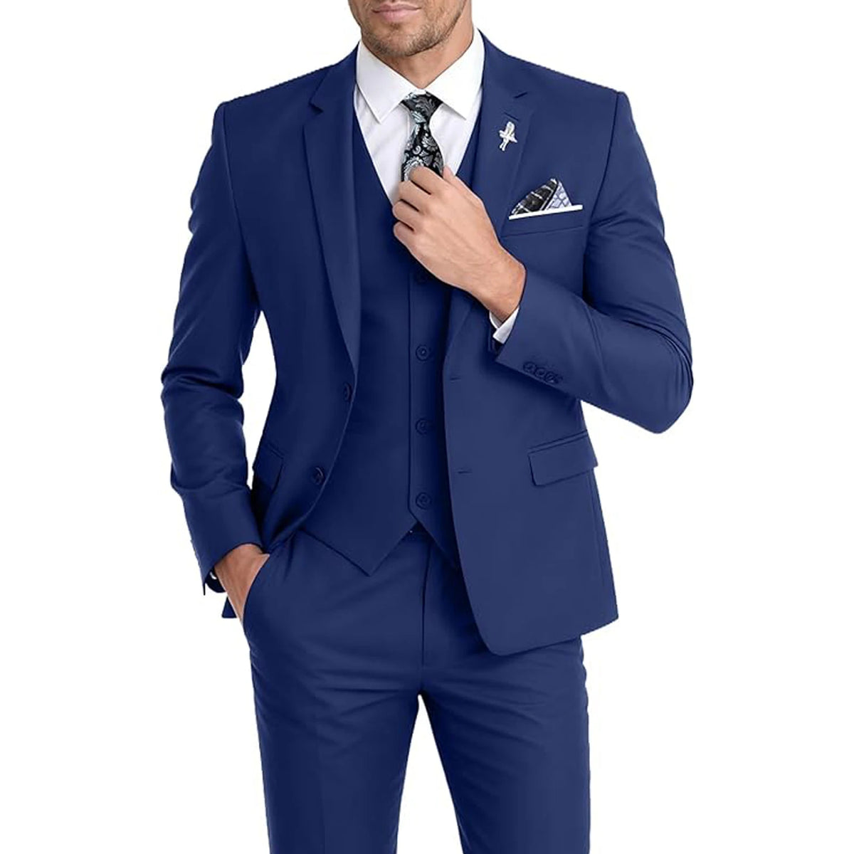 Costume 3 pièces homme slim – CLEVI Paris