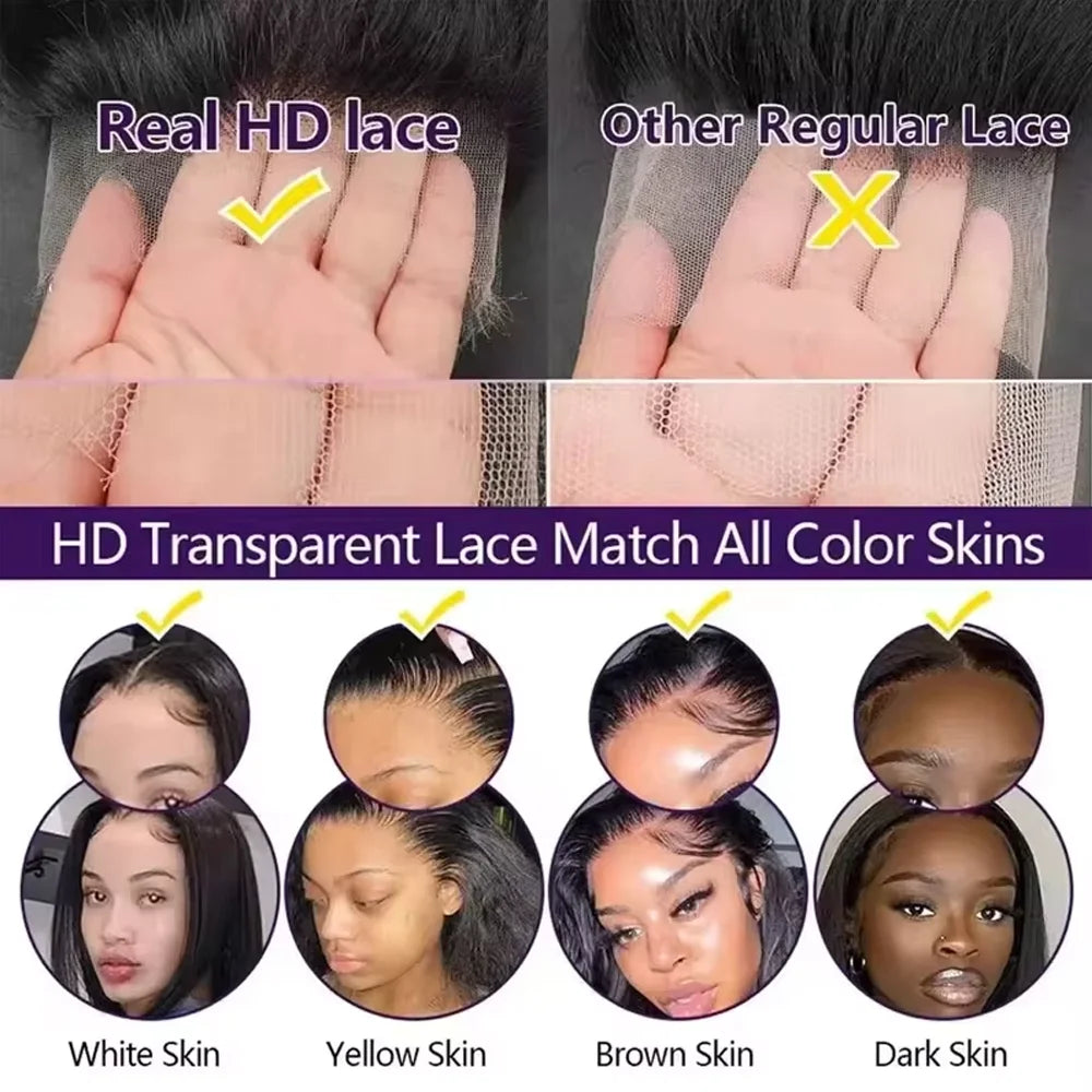 Perruque Deep Wave 13x4 HD Lace Front 42" – CLEVI Paris