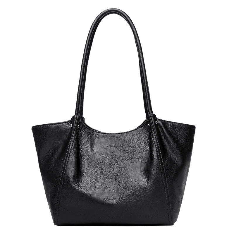 Cabas Vanderwah Cuir Vegan Vintage Femme 31x29cm Multi-Poches – CLEVI Paris