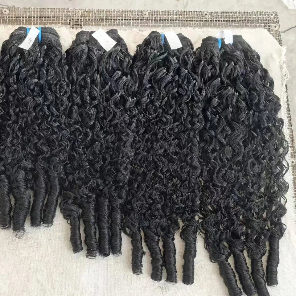 Burmese Curly Bundles Extensions Cheveux Humains Remy Hair – CLEVI Paris