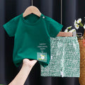 Ensemble bébé unisexe coton T-shirt et short – CLEVI Paris