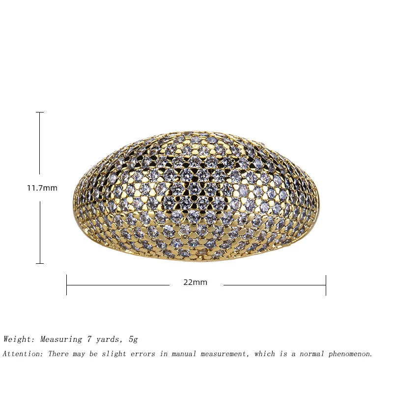 Bague Femme Zircon Placage Argent – CLEVI Paris