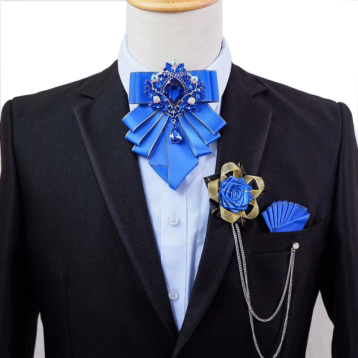 Nœud papillon strass, accessoire élégant – CLEVI Paris
