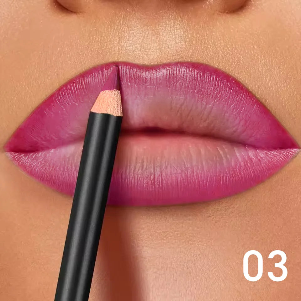 Crayon Contour Lèvres Waterproof CHOOSE RASME – Longue Tenue Matte 12 Teintes – CLEVI Paris
