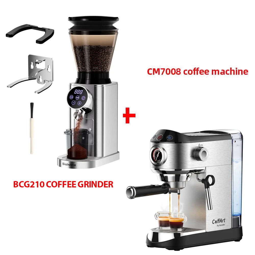Machine expresso semi-automatique BioloMix 20 bars – CLEVI Paris