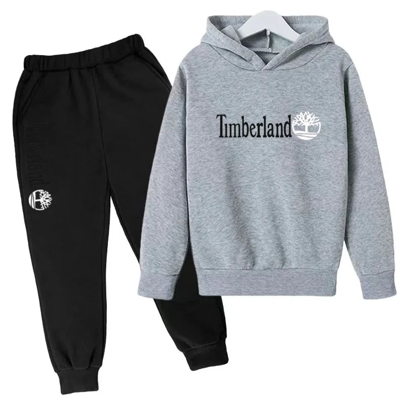 Ensemble enfant sweat à capuche et pantalon – CLEVI Paris