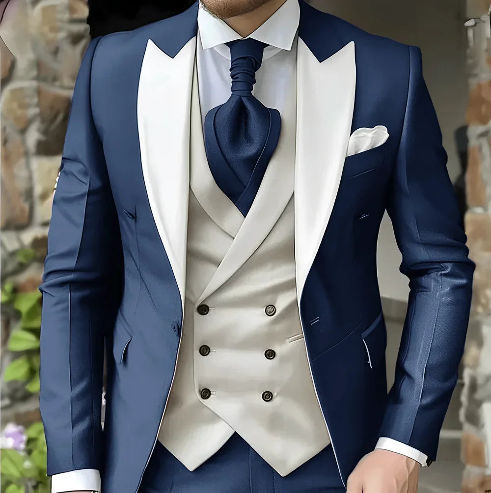 Costume 3 pièces élégant pour homme – CLEVI Paris