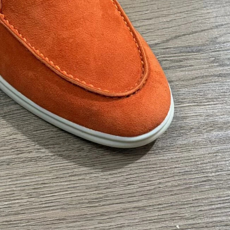 Mocassins Femme Cuir Véritable Tassel Colorés – CLEVI Paris