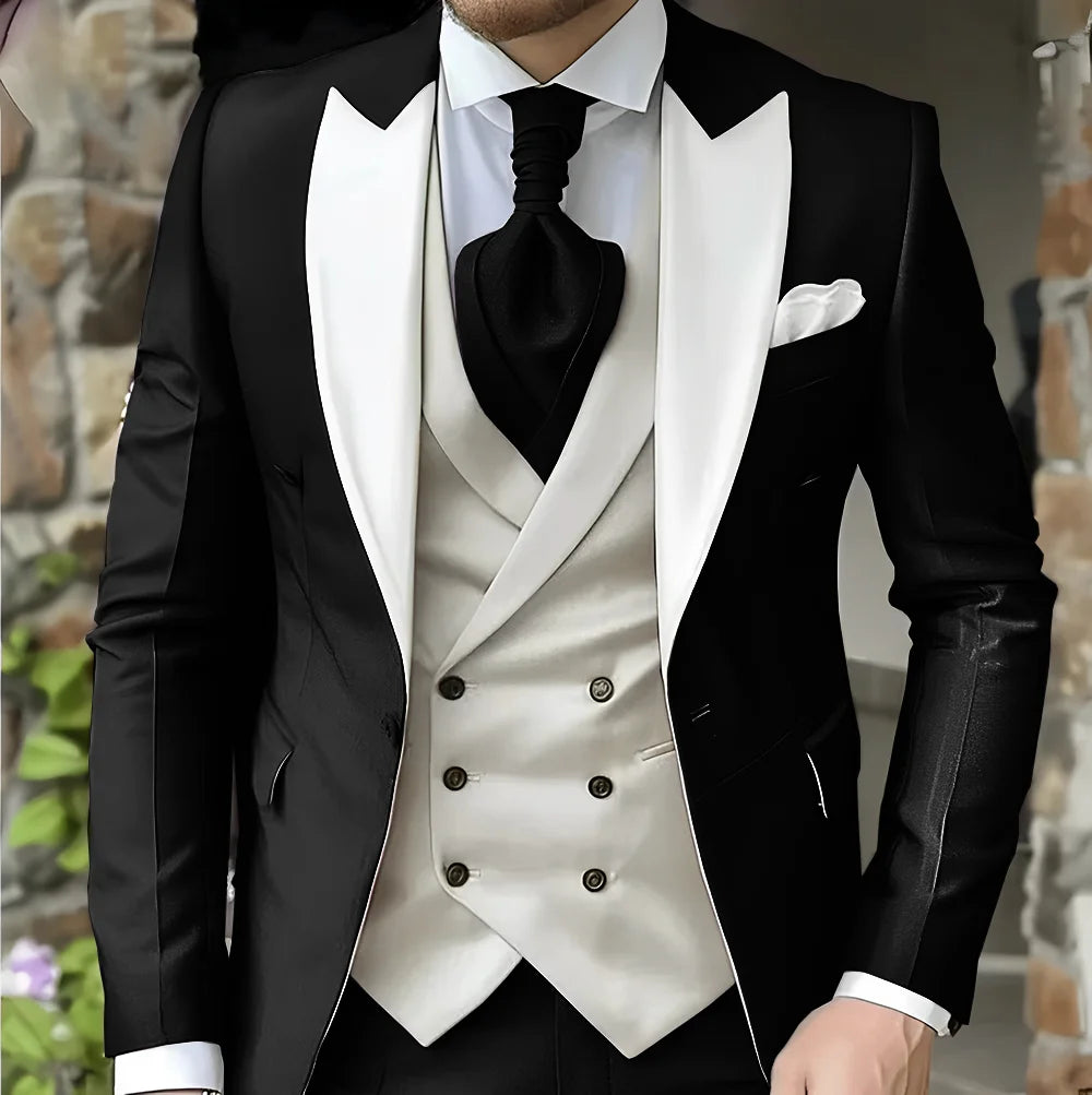 Costume 3 pièces élégant pour homme – CLEVI Paris