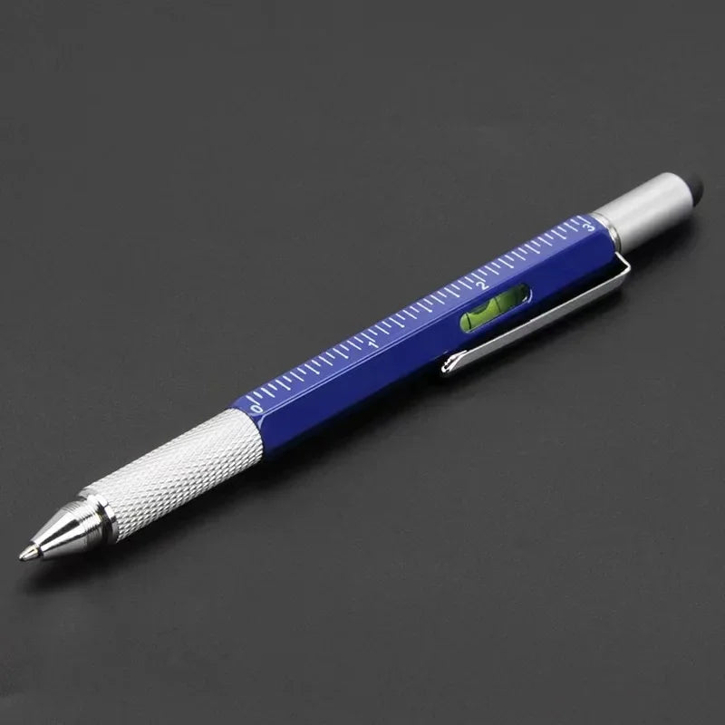 Stylo Multifonction 7-en-1 Stylet Tactile Tournevis Règle Niveau – CLEVI Paris