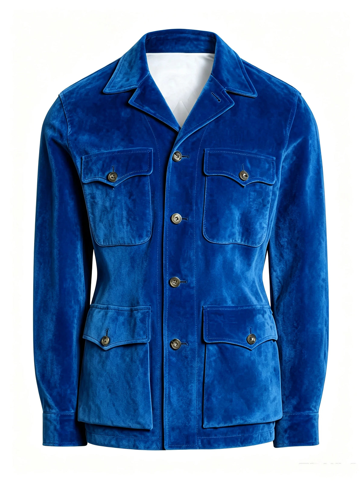 Veste safari homme en imitation daim – CLEVI Paris