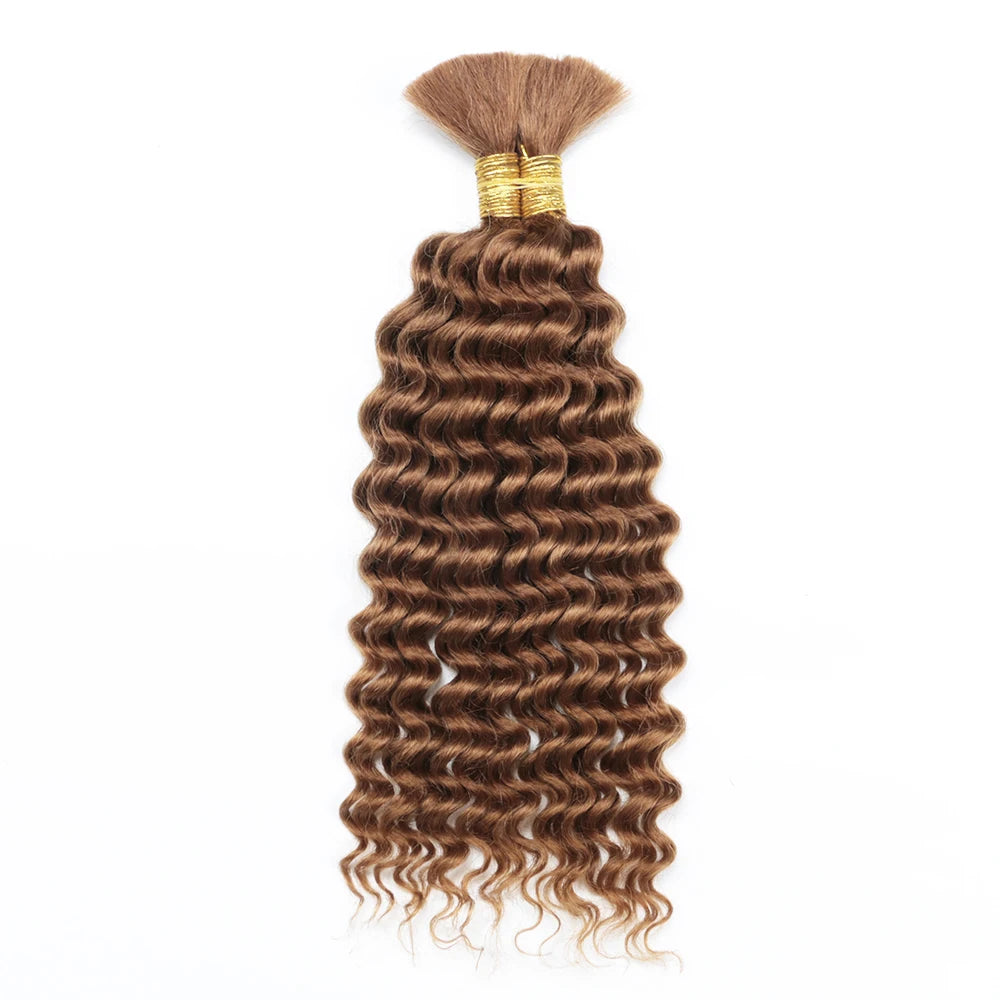 Mèches Tressage Deep Wave Cheveux Humains Brésiliens 100g Sans Trame — Boho Braids & Nattes – CLEVI Paris