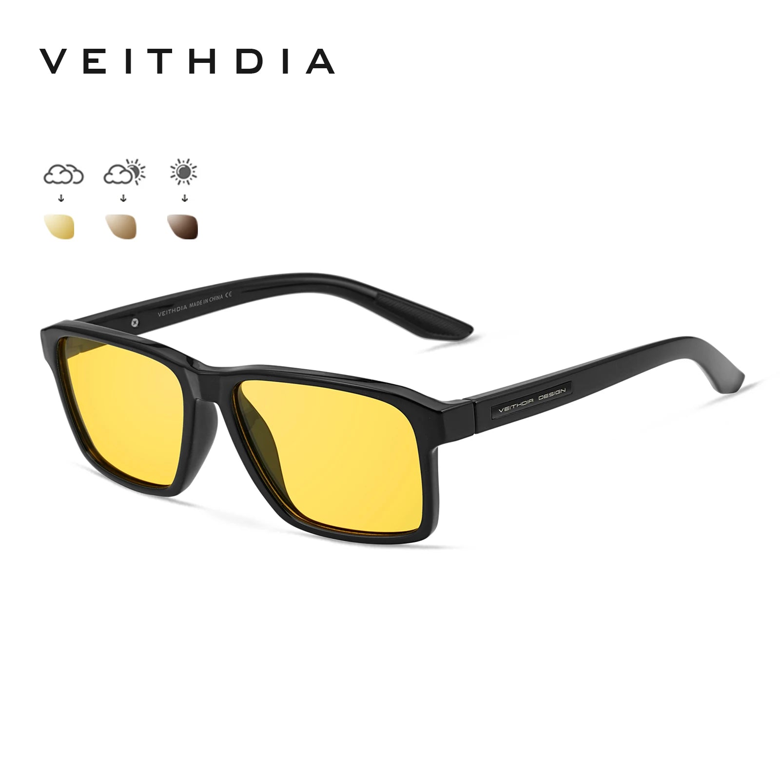 Lunettes de Soleil Polarisées UV400 Photochromiques Unisexe Sport & Voyage – CLEVI Paris