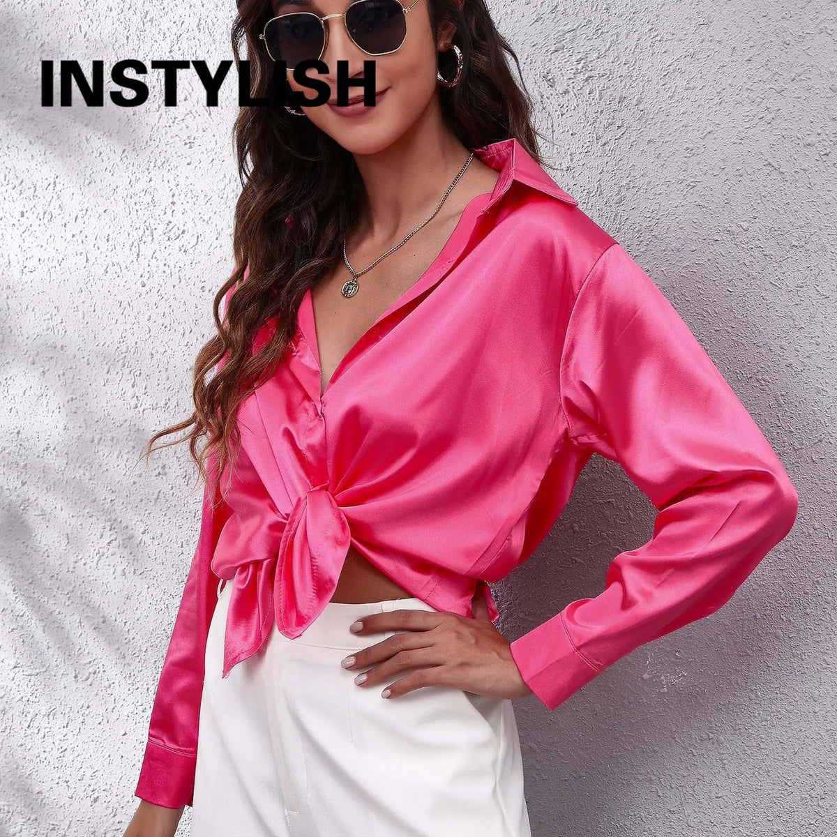 Chemise ample manches longues femme – CLEVI Paris