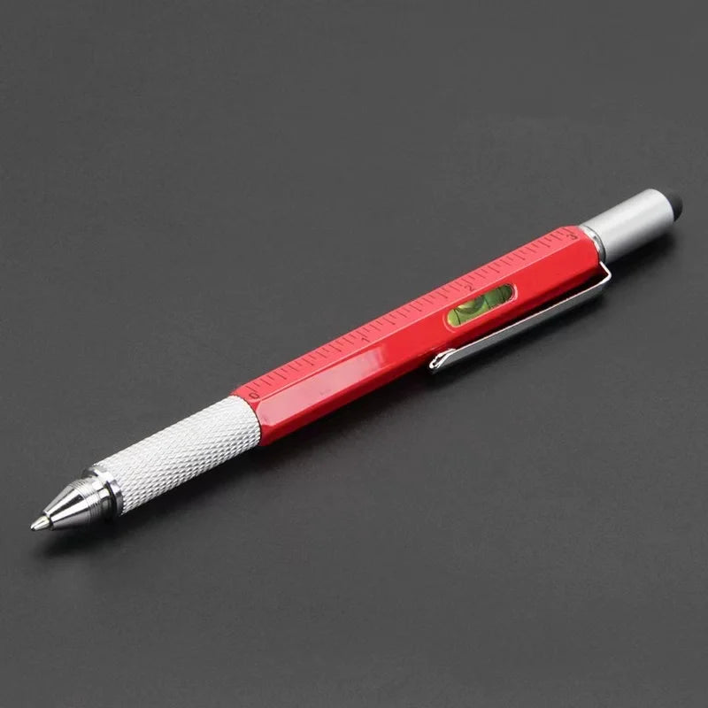 Stylo Multifonction 7-en-1 Stylet Tactile Tournevis Règle Niveau – CLEVI Paris