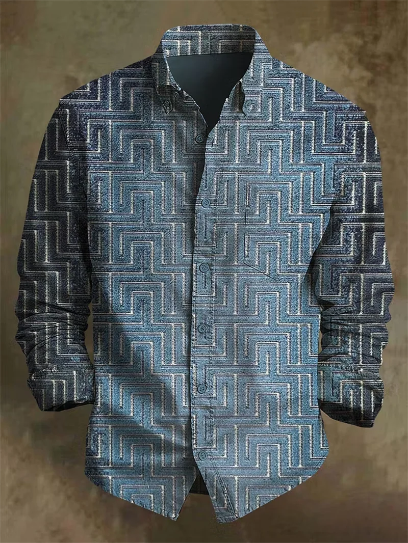 Chemise renard rétro homme – CLEVI Paris