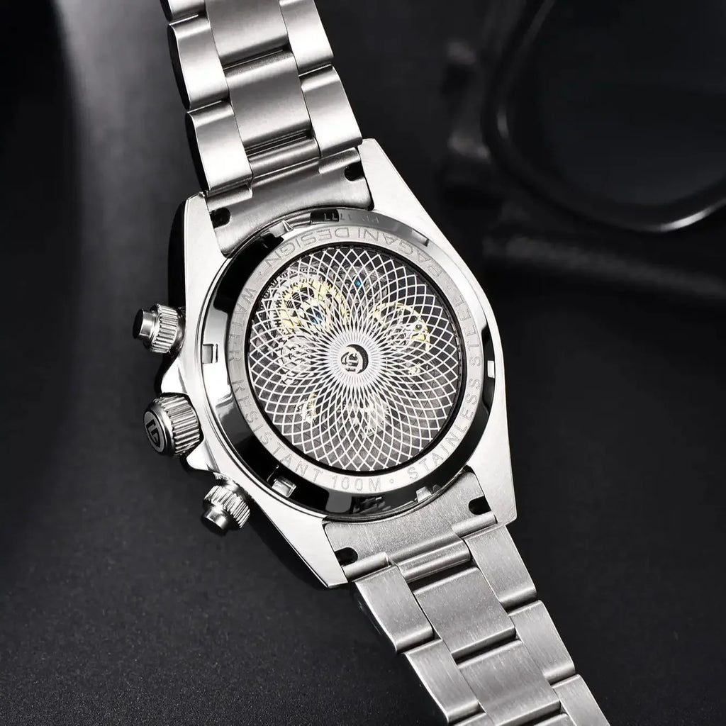 PAGANI DESIGN PD-1777 Montre Homme Automatique Acier Saphir Étanche 10ATM – CLEVI Paris