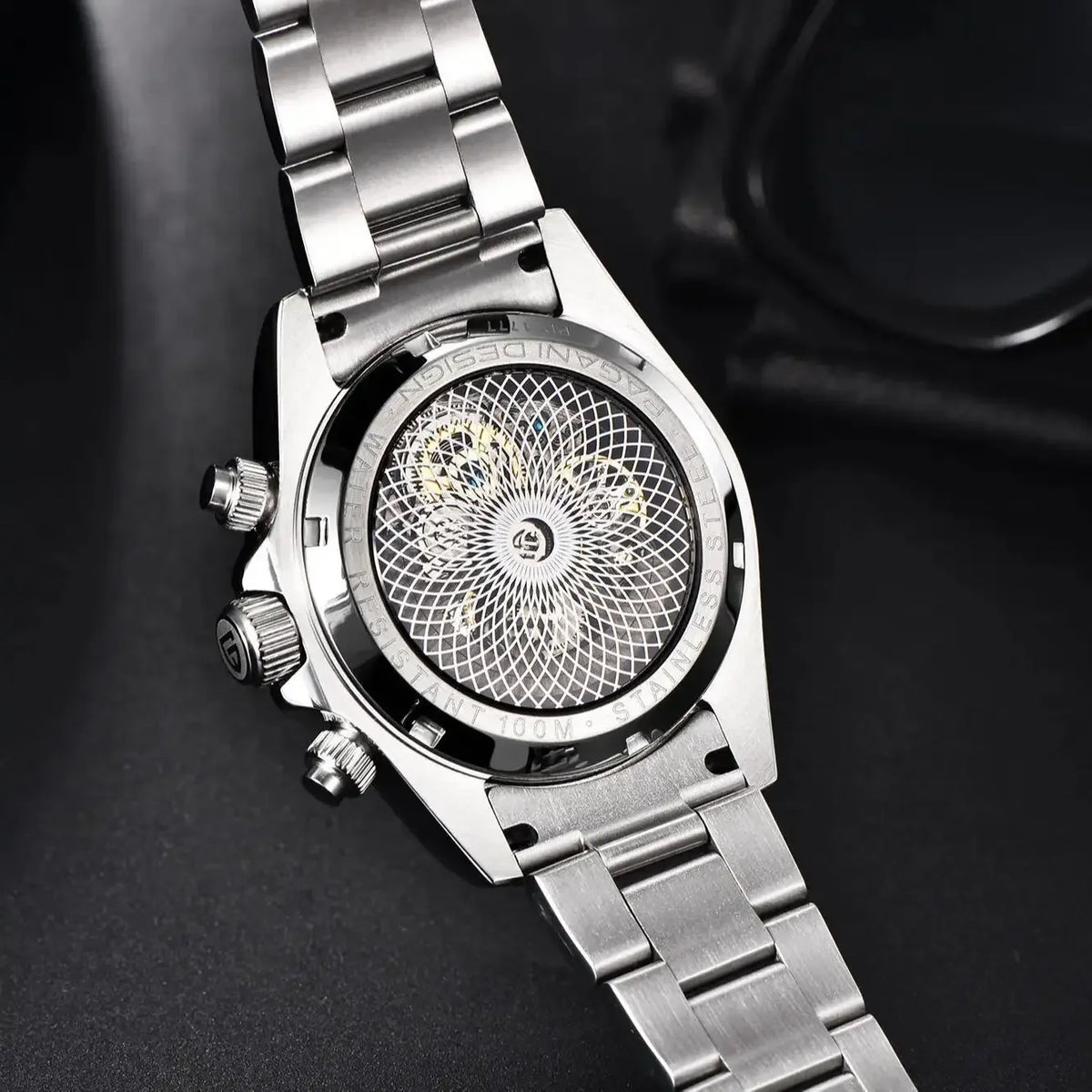 PAGANI DESIGN PD-1777 Montre Homme Automatique Acier Saphir Étanche 10ATM – CLEVI Paris