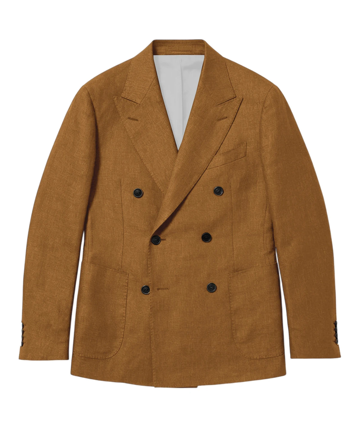 Blazer croisé homme en lin – CLEVI Paris