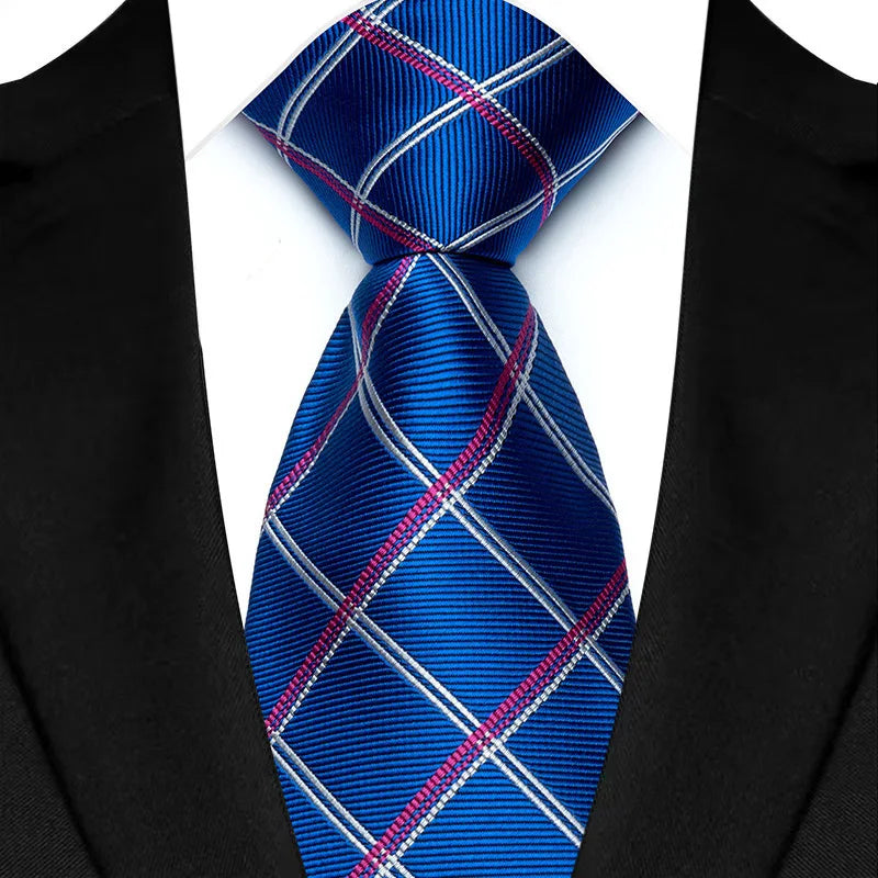 Cravate homme motif paisley 145 cm – CLEVI Paris