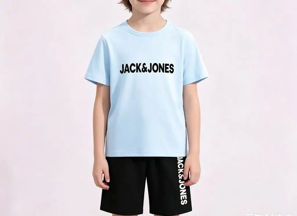 Ensemble enfant haut imprimé et short – CLEVI Paris
