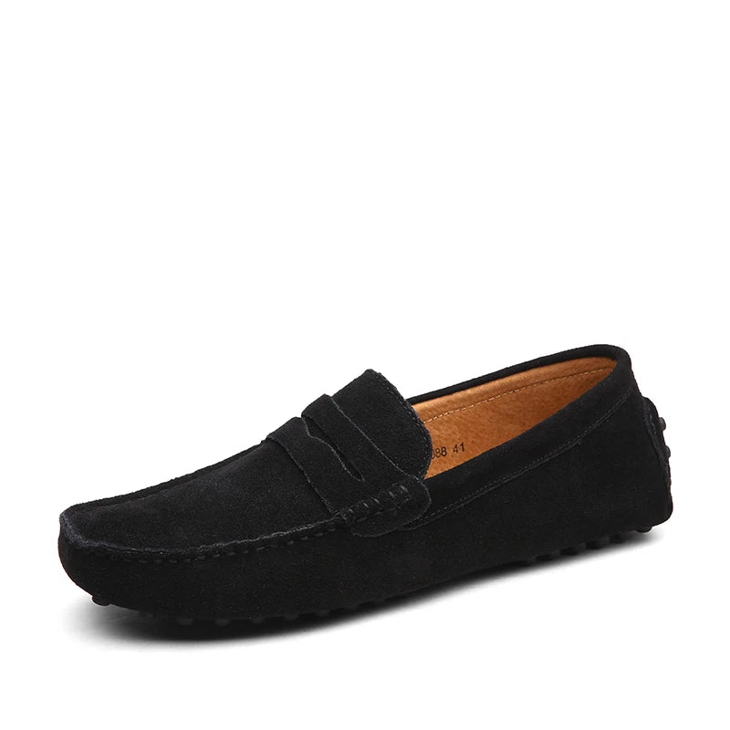 Mocassins Cuir Véritable Homme Slip-On Confort | 10 Coloris – CLEVI Paris