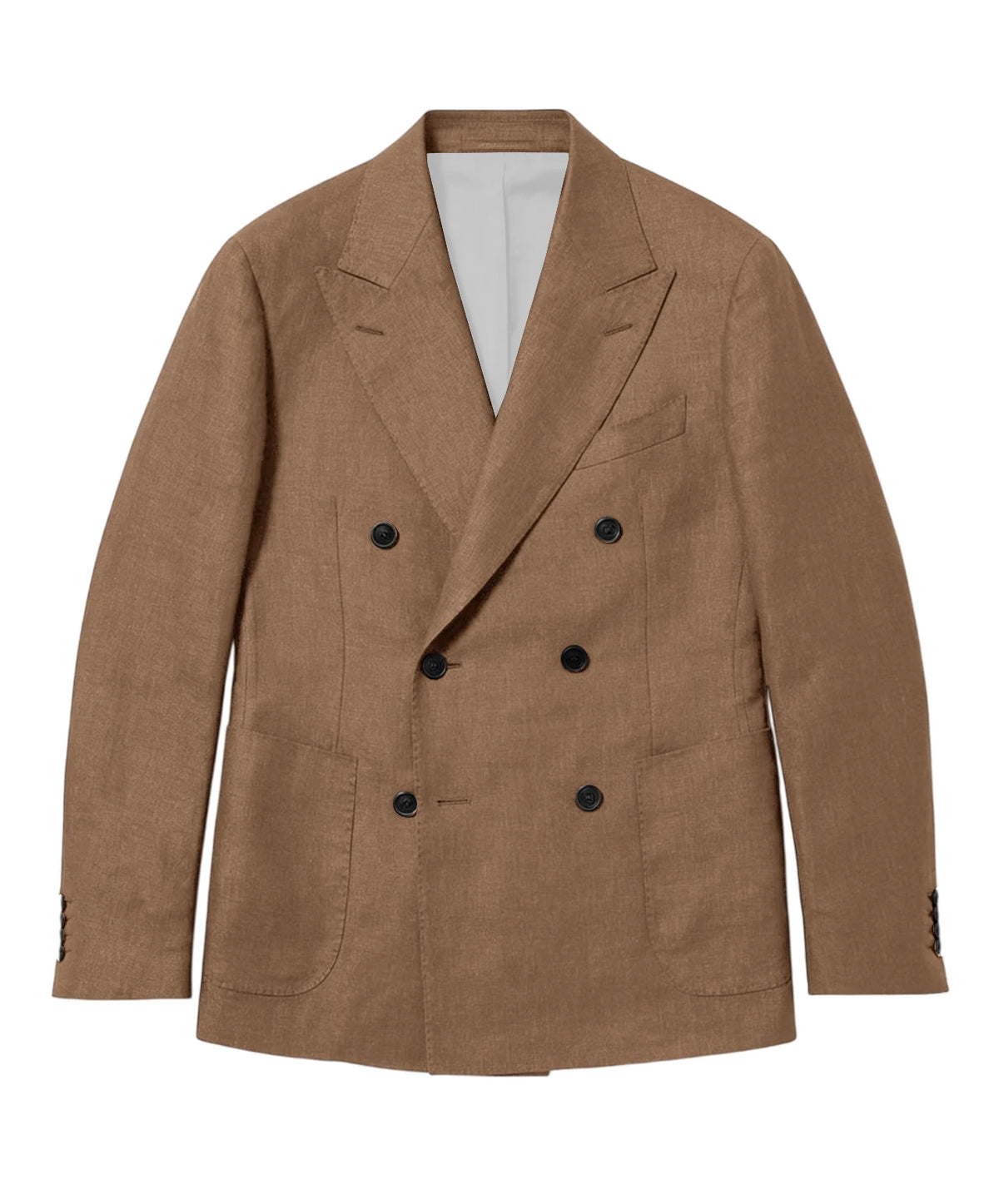 Blazer croisé homme en lin – CLEVI Paris