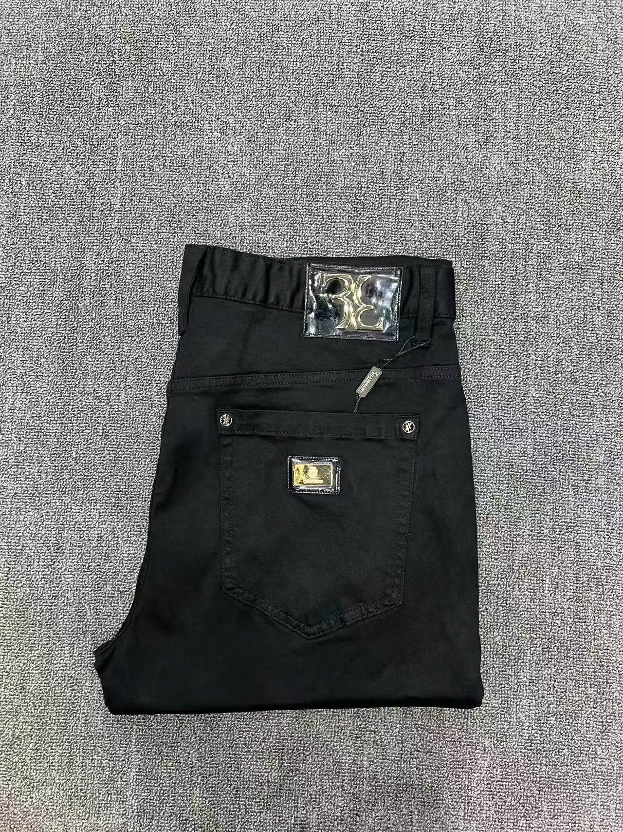 Jean Homme Slim Stretch Brodé Fermeture Zip Casual 4 Saisons Tailles 34-42 – CLEVI Paris