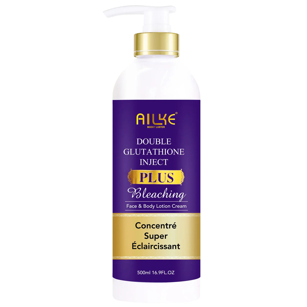 Sérum Éclaircissant Or 24K & Glutathion AILKE – Anti-Taches & Teint Uniforme – CLEVI Paris