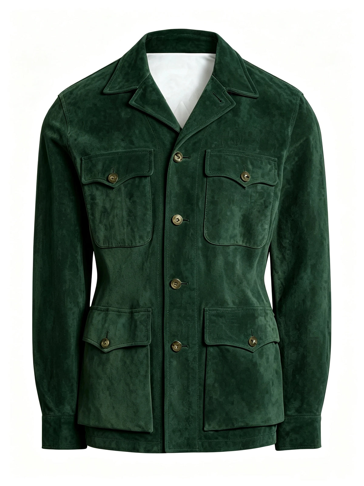 Veste safari homme en imitation daim – CLEVI Paris