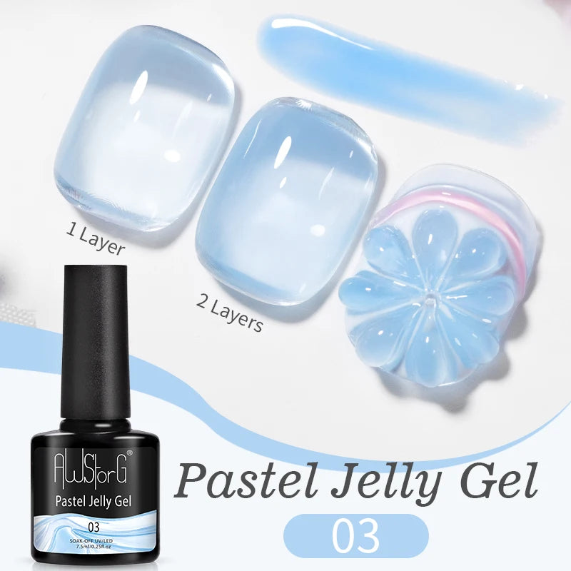 Vernis Gel UV Cat Eye AWStorG 7,5ml Semi-Permanent – CLEVI Paris