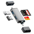 Lecteur SD/TF OTG 6-en-1 USB 2.0 ou 7-en-1 USB 3.0 – CLEVI Paris