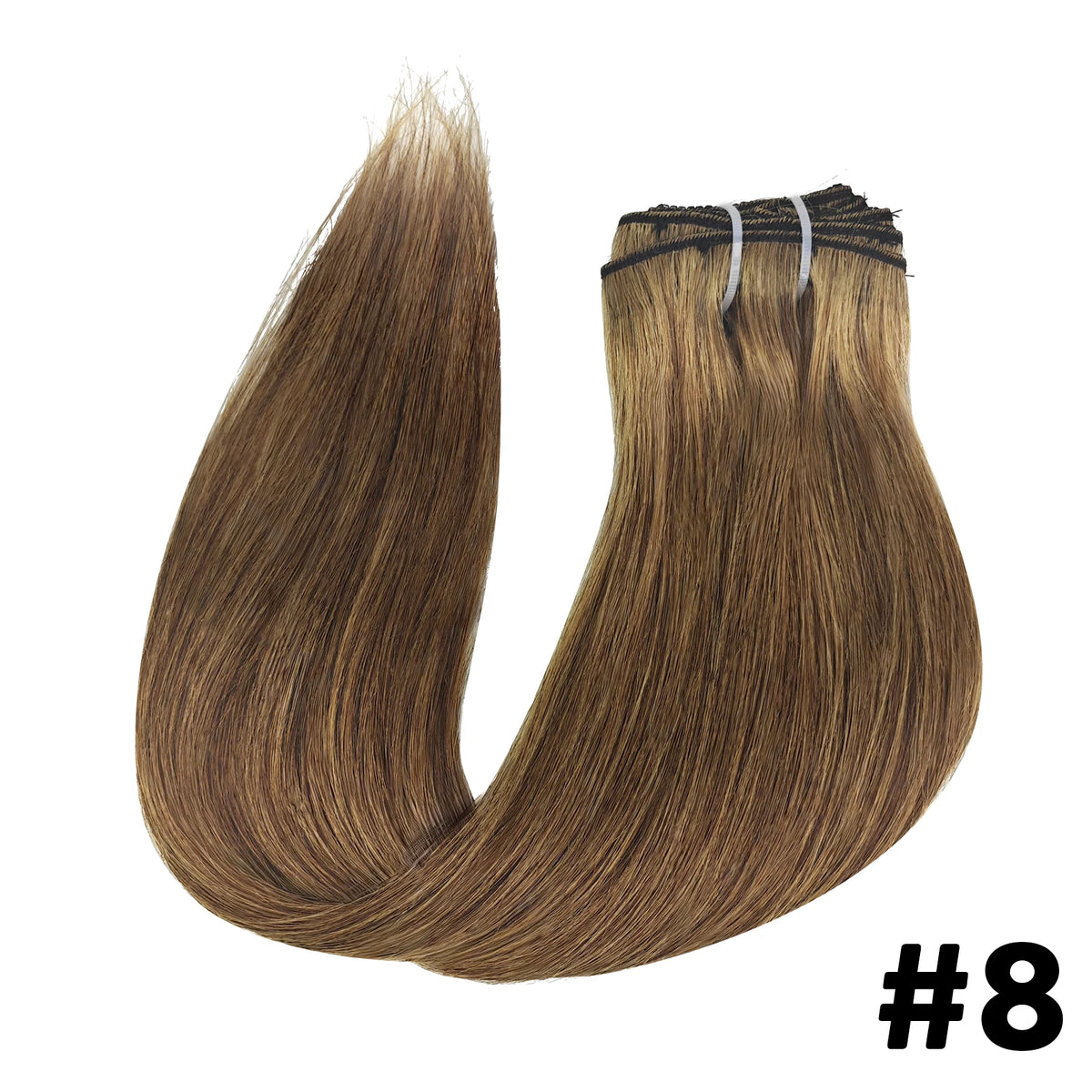 Extensions Clip-In Humains Brésiliens Lisses – CLEVI Paris