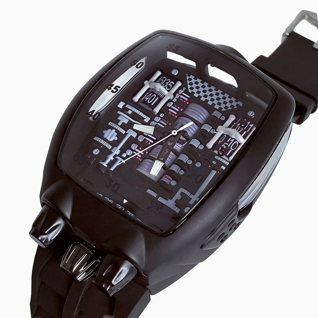 Montre STARPERISH W01 style futuriste – CLEVI Paris
