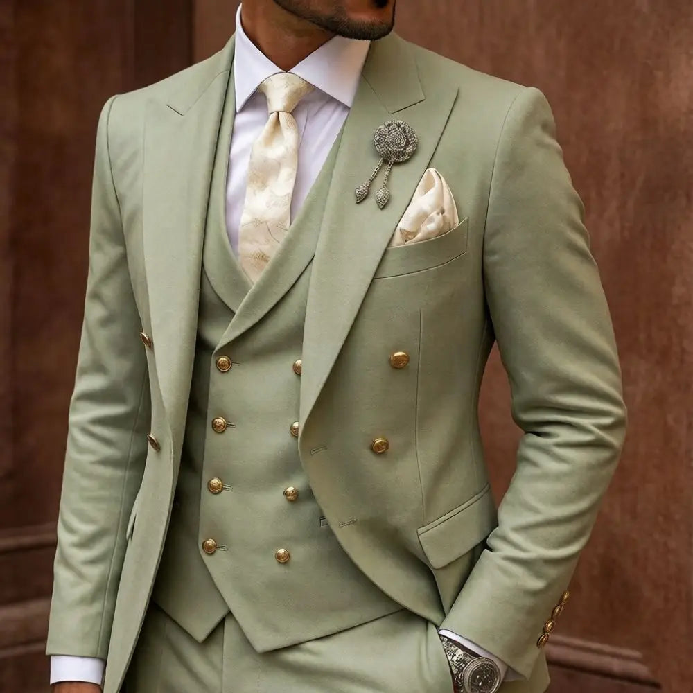 Smoking Homme 3 Pièces Luxe – CLEVI Paris
