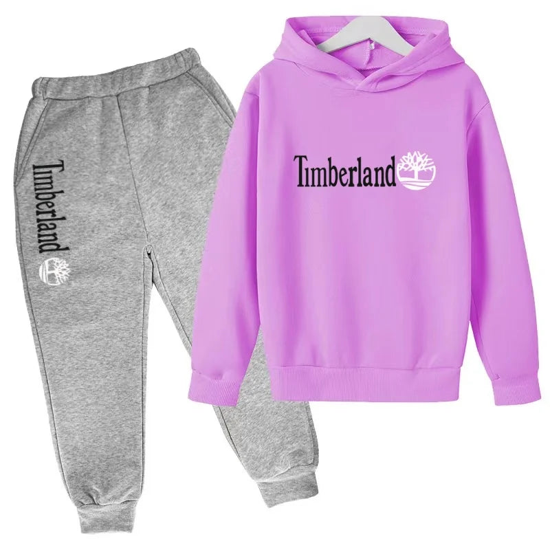 Ensemble enfant sweat à capuche et pantalon – CLEVI Paris